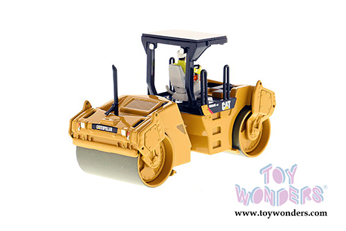 Diecast Masters - Caterpillar CB-534D XW Vibratory Asphalt Compactor - Core Classics Series (1/50 scale diecast model car, Yellow) 85132